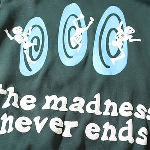 Unique Design Cotton Made Puff Printing <b>Hoodies</b> Light Weight Top Quality Puff Printing <b>Hoodies</b> - Product Image 6