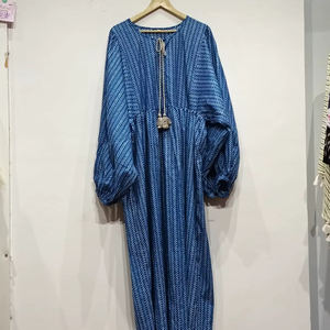 Vestido Largo Sexy Hasta el Suelo, Vestido de Fiesta de Verano para Mujeres Musulmanas, Nuevo Vestido Maxi Bordado con Pedrería, Estilo Dubái - Product Image 1