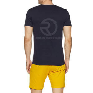 Conjunto Deportivo Informal de Verano para Hombre, de 2 Piezas, Talla Grande, con Logotipo Personalizado, Transpirable, Ajustado, para Actividades al Aire Libre - Product Image 3