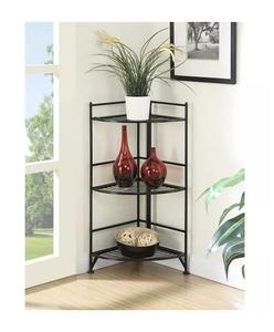 Maceta de metal decorativa de 6 niveles para el hogar, soporte de hierro en polvo negro, uso terminado en la oficina del hotel en casa a precio de venta - Product Image 6