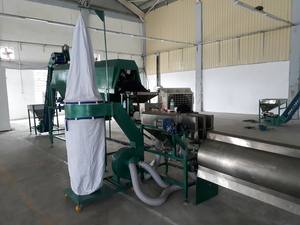 Máquina de procesamiento automático de anacardos TTQ 300-350 Kg/h Capacidad de pelado de 3 cabezales Procesamiento completo de anacardos crudos - Product Image 2