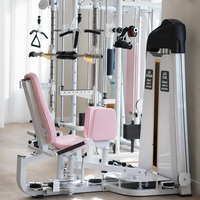 Machine de musculation à câble pour tirage vertical et curl assis en acier pour la remise en forme à domicile
