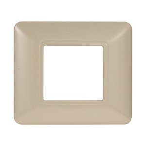 Etroit solare serie 2P piatto di plastica, colore sabbia, compatibile con Bticino Matix-materiali elettrici/compatibile con - Product Image 1