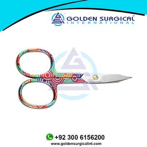 Ciseaux à ongles et à cuticules multicolores populaires et très vendus, instruments en gros - Product Image 6