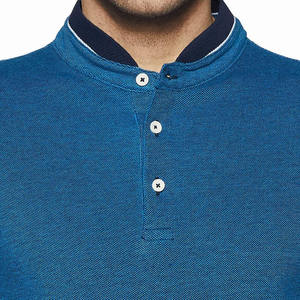 Pull à manches courtes en polyester de haute qualité pour homme, à séchage rapide, pour polo, t-shirt, anti-froissement, motif uni, vêtements de golf - Product Image 4