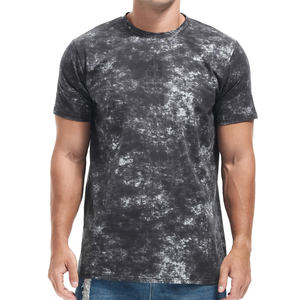 Camiseta con estampado de sublimación de bajo precio, camiseta de poliéster 100% al por mayor para hombre, camiseta de sublimación de Color personalizada de manga corta - Product Image 2