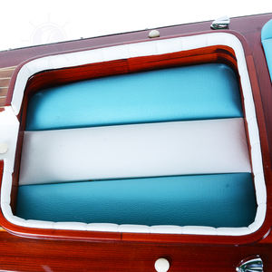 Modelo de lancha rápida Riva Aquarama hecho a mano de madera, regalo clásico pintado y decoración artística para el hogar y la Oficina (65.5Lx19Wx19H cm) - Product Image 3