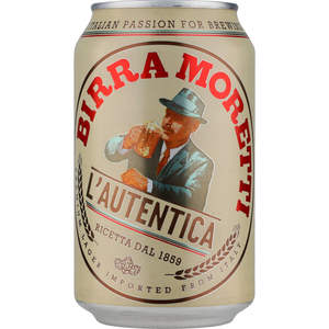 Birra Moretti - Premium italiano cerveza Lager-24x330 ml-4,6% ABV - Product Image 3