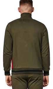 Conjunto Deportivo de Invierno para Hombre 2025, con Capucha, Forro Polar Transpirable, Diseño Personalizado con Logotipo Impreso Digitalmente, Chaqueta y Pantalones, Corte Regular, 100% Algodón - Product Image 4