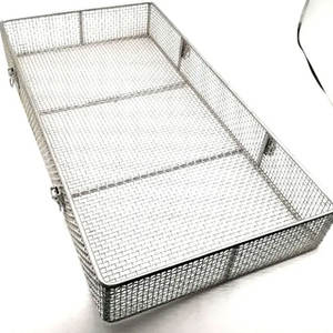 Cestas de malla de alambre duraderas 316 para esterilización manual de instrumentos quirúrgicos, médicos y dentales de clínica - Product Image 5