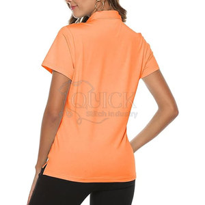 High Quality Casual Wear <b>Women</b> for <b>Shirts</b> Lightweight Custom Design Knitted Breathable Solid Polyester/Cotton - Product Image 3