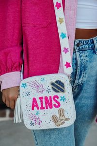 Soft Handmade Embroidery Coin Pouch <b>Seed</b> Beads Square Shape Lightweight Customizable Size/Color/Logo Customized <b>Packing</b> Party - Product Image 3