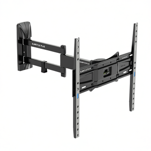 SLIMSTYLE PLUS 400SDR Soporte de pared y estantes de exhibición negro para TV/Monitor de hasta 30 Kg con VESA 400 X 400 Modelo 480994 - Product Image 3