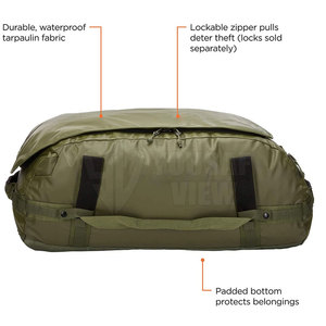 Sac de sport de qualité supérieure pour homme, idéal pour les voyages de fin de semaine, taille de transport avec poignées solides - Product Image 4