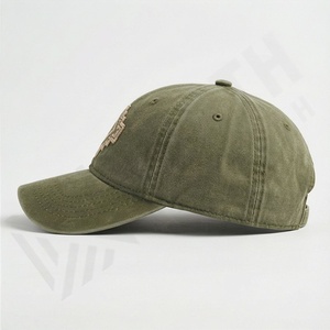 Casquettes de baseball pour adultes à 7 panneaux, best-seller en gros, design sportif, durable, imperméable, tissu 100% coton, impression en relief, unisexe - Product Image 3