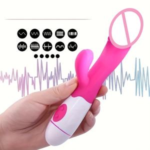 Toptan Seks Oyuncakları Kadın Tavşan Dildo Vibratör Vajinal Sıkılaştırıcı G Noktası Stimülasyonu Vibratörler Juguetes Sexuales - Product Image 2
