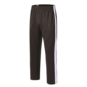 Logo personnalisé de haute qualité pantalons de course pour hommes pantalons de survêtement de jogging lavés couleur unie Fitness pantalon droit et ample pour hommes - Product Image 1