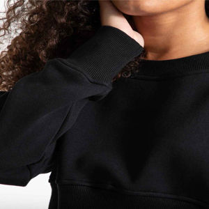 Sudadera con Capucha de Invierno para Mujer, 100% Algodón, Estampada, Forro Polar Sólido, Logotipo Personalizado en la Parte Delantera, Servicio OEM, Alta Calidad, Venta al Por Mayor - Product Image 6