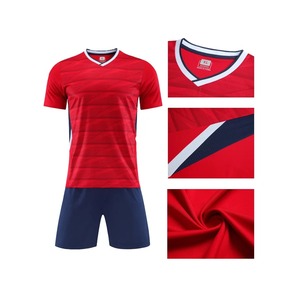 Uniforme de Fútbol Moderno Personalizable para Hombre, 100% Poliéster, Transpirable, Ecológico, Ligero, Cuello Redondo, Manga Corta - Product Image 1