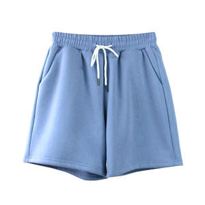 Shorts décontractés pour hommes Pantalon court d'entraînement en coton biologique avec taille élastique Short de plage en mousseline pour hommes - Product Image 6
