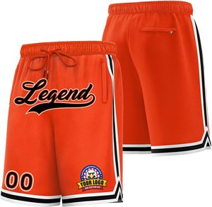 Pantalones cortos de baloncesto transpirables al por mayor de fábrica OEM, material deportivo de alto rendimiento para largas sesiones de práctica - Product Image 1