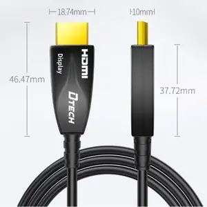 كابل HDMI الأليفي 10م يدعم 4K@60هيرتز HDR ARC UHD 2160P HD 1080P نقل إشارة ثلاثية الأبعاد كابل HDMI الأليفي