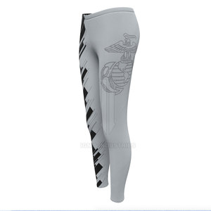 Mallas de Yoga transpirables de cintura alta para mujer, mallas de entrenamiento de gimnasio de nuevo diseño personalizadas - Product Image 5