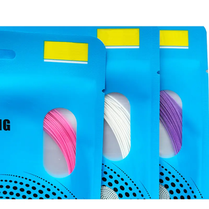 Raqueta de Bádminton de entrenamiento juvenil Cuerda de repuesto Durable 0,66mm de diámetro Material de nailon Colorido 10m Cuerda larga - Product Image 5