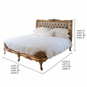 Nouveau Design en bois Style de luxe classique avec couleur personnalisée finition en bois de teck massif pour meubles de chambre à coucher et meubles d'hôtel - Product Image 2