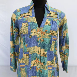 100% Cotton CasuaL Women's Soft Western Dress Elegant Floral Plus Size Women Elegant Casual Dresses Designs for Small Quantity - Product Image 1