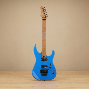 กีตาร์ไฟฟ้าทรง Poplar บอดี้แข็งแรง พร้อมคอไม้ Roasted Maple ระบบ Floyd Rose Tremolo ฮัมบัคเกอร์เซรามิก SBS รุ่น CS260 ลดราคาพิเศษ - Product Image 1