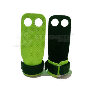 Poignées de gymnastique premium en cuir pour l'entraînement et le fitness - Product Image 6