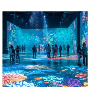 Casa embrujada de Halloween espeluznante, sala de proyección inmersiva, experiencia interactiva de terror para parque temático, fiesta de Halloween - Product Image 2