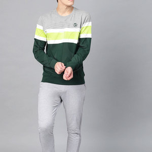 Sudaderas para Hombre Transpirables de Color en Contraste, Ropa Deportiva, Sudaderas con Cuello Redondo para Hombre, Sudaderas Básicas en Stock - Product Image 4