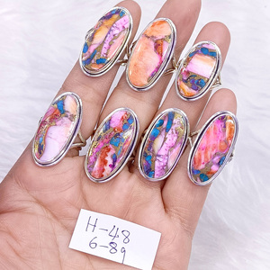 Bague Turquoise Dahlia Rose 925 Sterling Silver Gemstone Fine Handmade Silver Jewelry Bulk Wholesale Fine Rings - Product Image 3