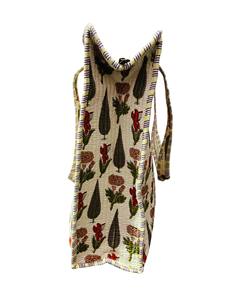 100% Cotton Handblock Floral Printed Quilted Shoulder <b>Tote</b> Bag with Zipper - Product Image 2