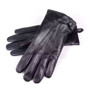 Meilleures ventes Gants en cuir décontractés pour l'hiver Nouvelle arrivée Mitaines d'extérieur - Product Image 1