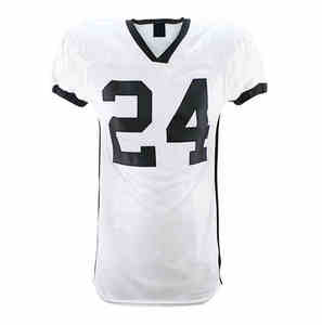 Alta calidad Contraste personalizado Color Fútbol americano Deportes Manga corta Diseño el logotipo del equipo Uniforme Tallas grandes - Product Image 2