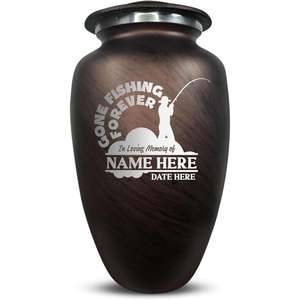 Urnas de cremación de metal Jon Boat Design de calidad de exportación para cenizas humanas disponibles a precio mayorista de exportador indio - Product Image 4