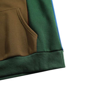 2025 automne saison hommes 100% coton biologique à capuche respirant fermeture éclair à capuche bouffée impression Logo personnalisé broderie nouveauté - Product Image 6