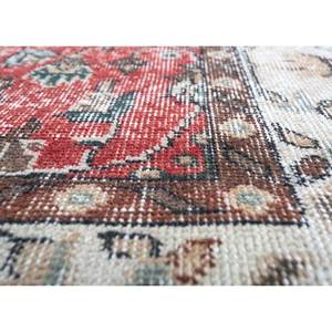 Alfombra de Lana Anudada a Mano Vintage Pae-2097, Grande, con Diseño Floral Rojo y Naranja, para Sala de Estar, Pasillo, Dormitorio de Adolescentes, Rectangular - Product Image 3