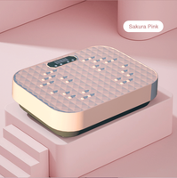 Plaque vibrante électrique portable mini la plus vendue pour usage domestique, compacteur vertical ABS pour le corps entier, fitness et amincissement