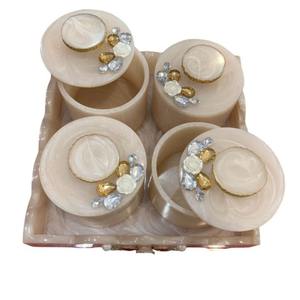 Bandeja de Servicio Decorativa de Resina de la Mejor Calidad para Mesa de Habitación de Hotel, Restaurante y Uso Doméstico, Disponible en Diseños Personalizados - Product Image 2