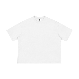 Camiseta de algodón de alta calidad 240 Gsm Boxy Fit, camiseta en blanco de Hip Hop de peso pesado personalizada rápida y ligera para hombres - Product Image 3