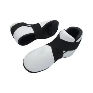 Wholesale Cheap Price Semi Contact Foot Protector Kick Boots Martial Arts Karate Boxing <b>Kickboxing</b> <b>Shoes</b> - Product Image 3