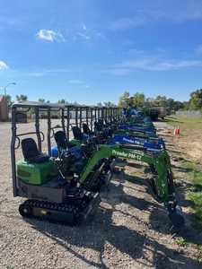 Prowler PM-12 Mini Pelles Roue/Chenille d'occasion avec Huade Cylindre Hydraulique Moteur Pompe Moteur Engrenage PLC & Godet Accessoires - Product Image 2