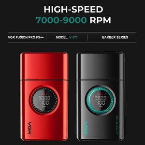 Rasoir électrique pour hommes à double grille avec écran LED, moteur haute vitesse, fournitures de barbier, tondeuse à double lame pour crâne chauve - Product Image 5