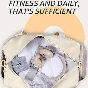 Vente en gros 2024 Sac de sport fitness en nylon de haute qualité avec fermeture à glissière de grande capacité Logo personnalisé pour les sports de plein air et les voyages - Product Image 4