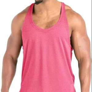 Camisetas de Tirantes Personalizadas para Hombre, con Logotipo y Texto, de Algodón Suave, sin Mangas, para Gimnasio, Tallas Grandes, Ecológicas y Transpirables - Product Image 1