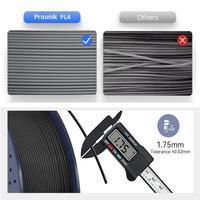Filament PLA Prounik 1,75 mm, bobine de 1 kg, qualité supérieure, pour impression 3D, fabriqué en Chine